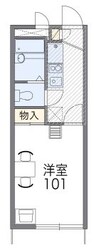 レオパレスフォレ長沼の物件間取画像